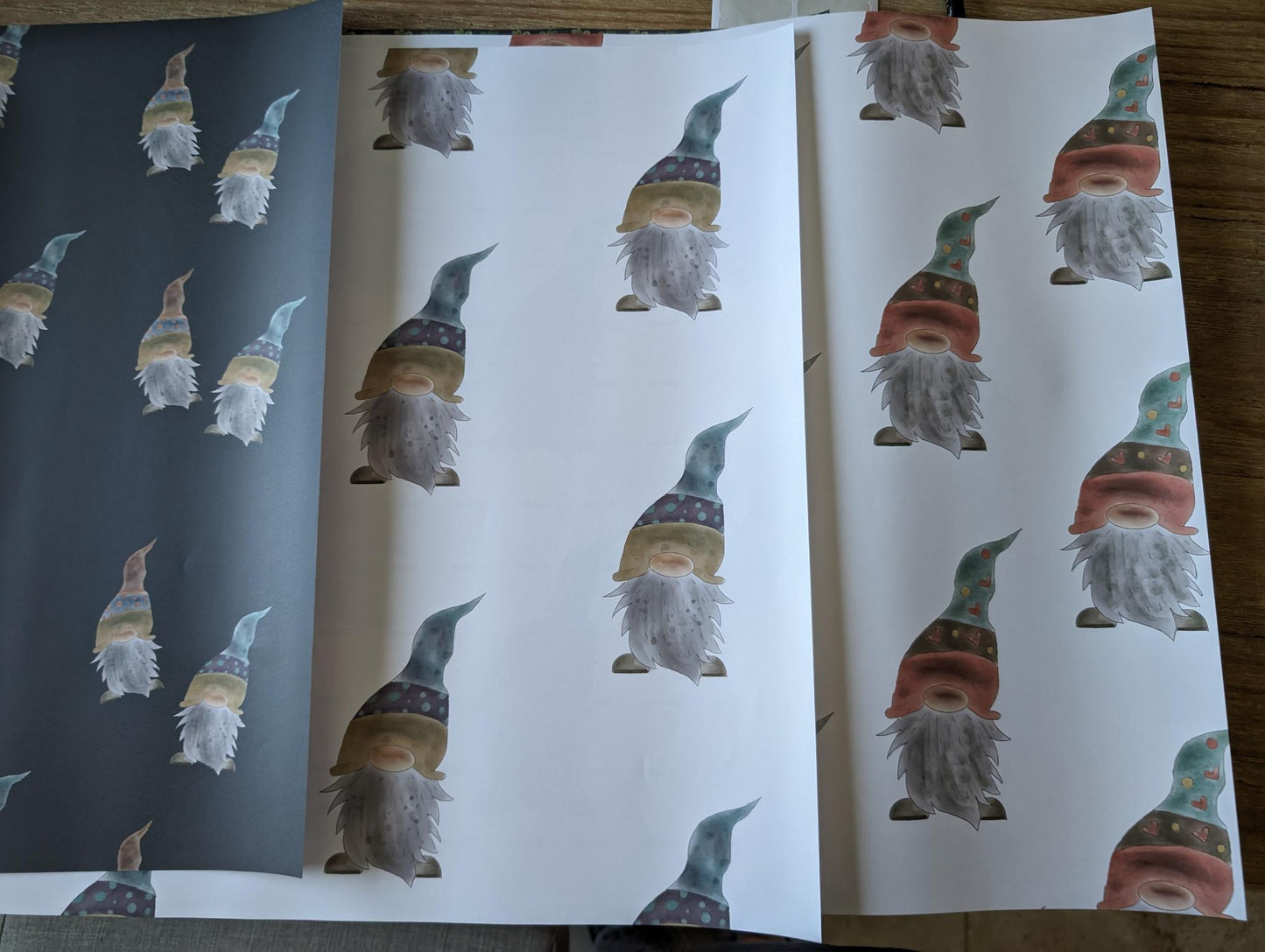 Wrapping Paper Set | Gnomes