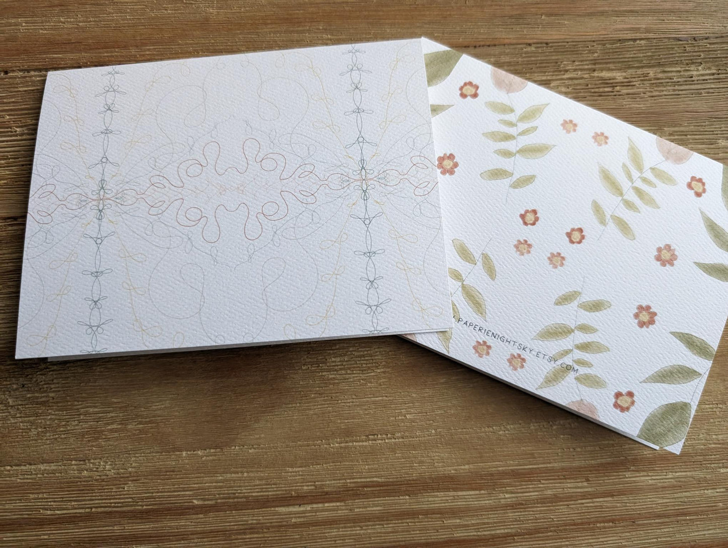 Notecard | Watercolor Pattern