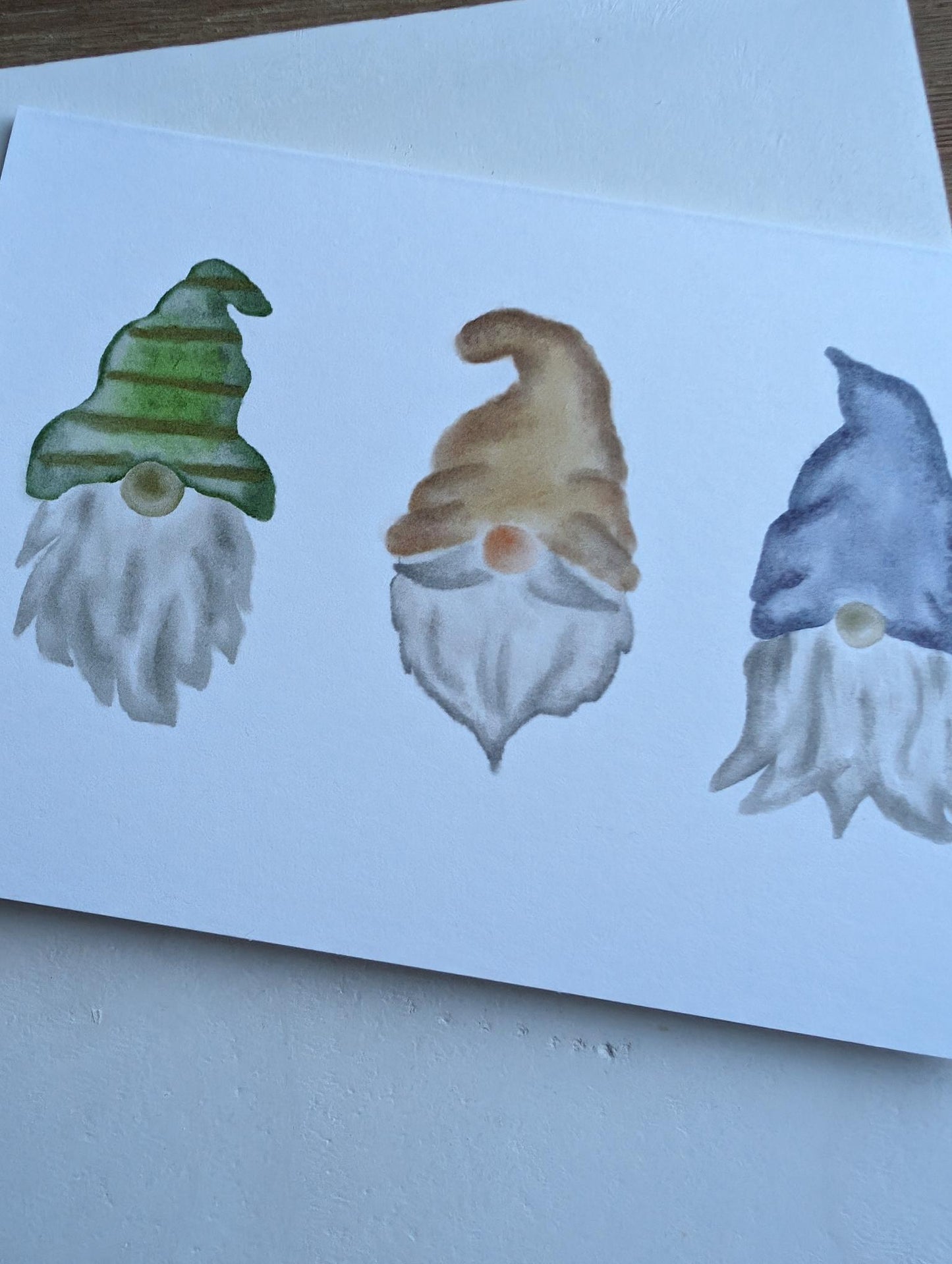 Notecard | Triple Gnome | Watercolor