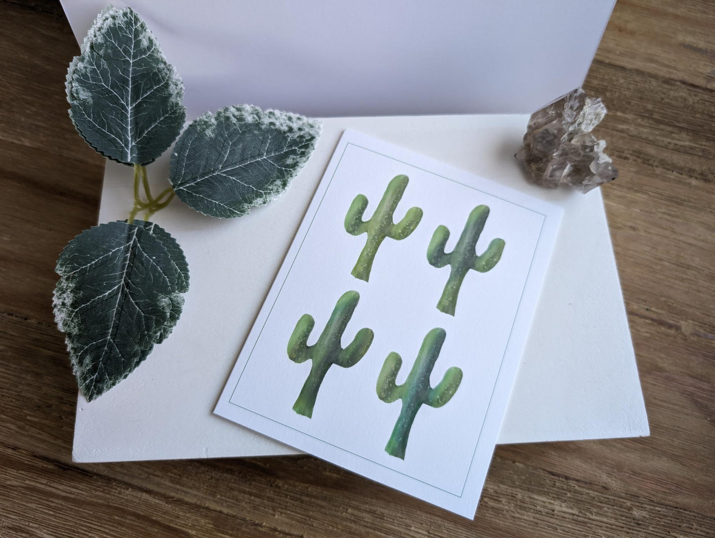 Notecard | Cactus Collection | Blank | A2 | Watercolor