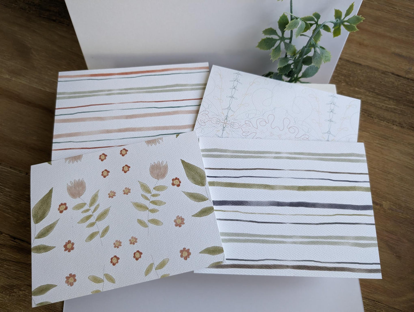 Notecard | Watercolor Pattern