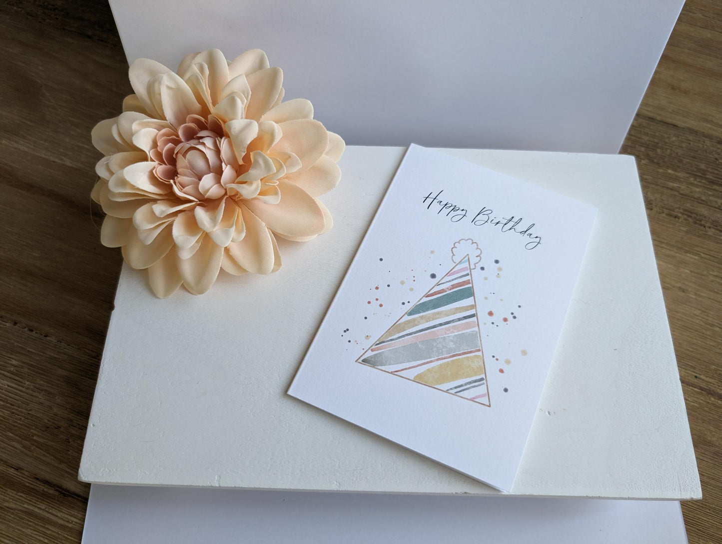 Notecard | Birthday | 3.5x5 in | Blank | Watercolor