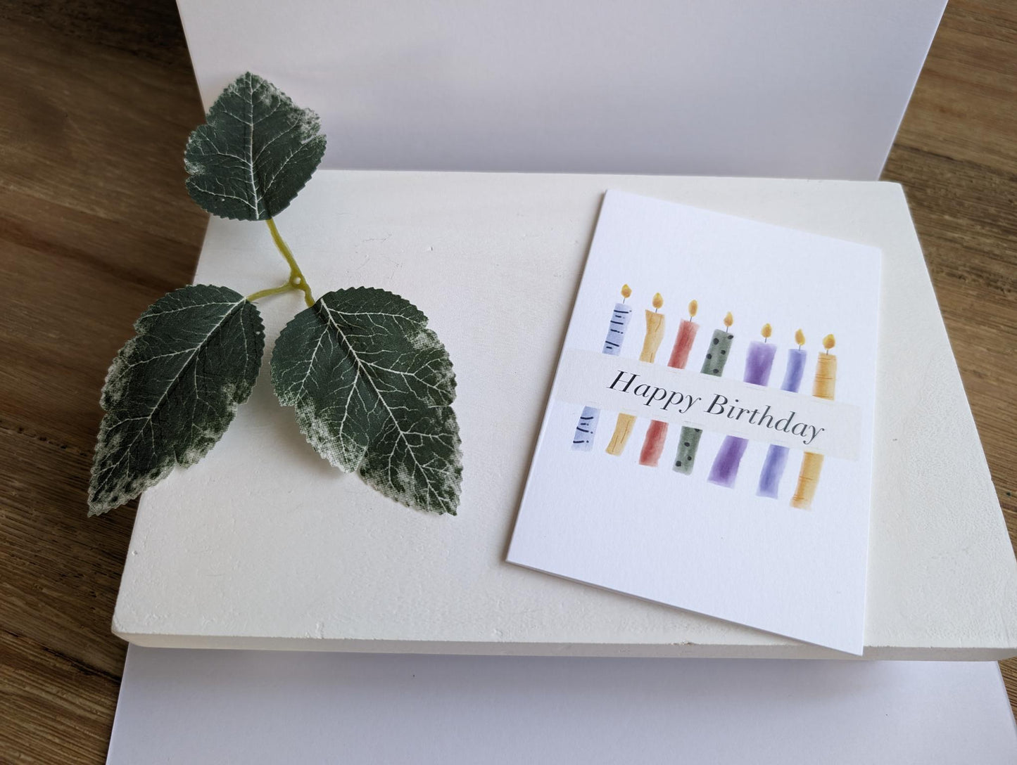 Notecard | Birthday | 3.5x5 in | Blank | Watercolor