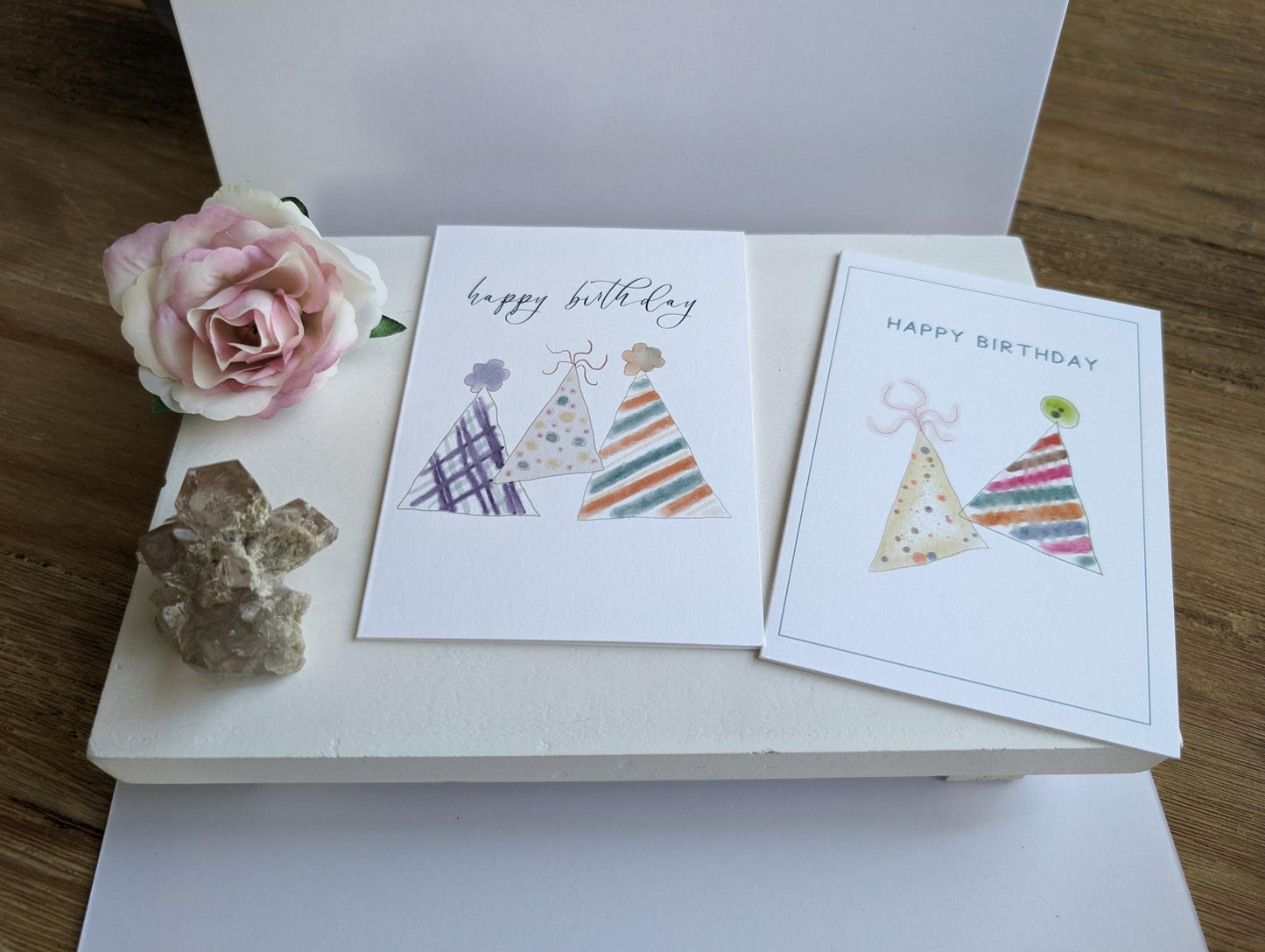 Notecard | Birthday | 3.5x5 in | Blank | Watercolor