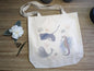 Canvas Tote Bag | 13.5" square