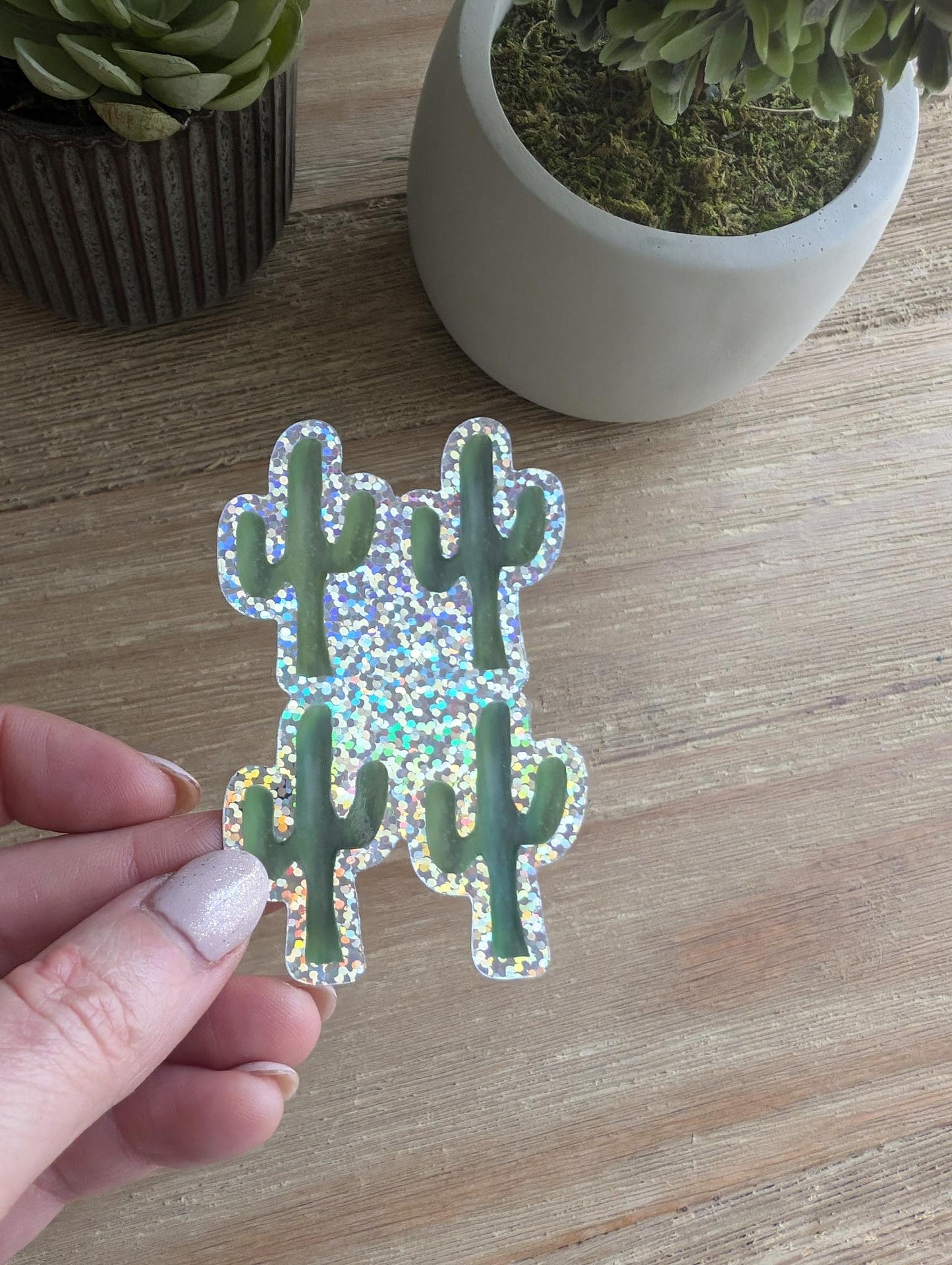 Stickers | Glitter | 3" x 2"