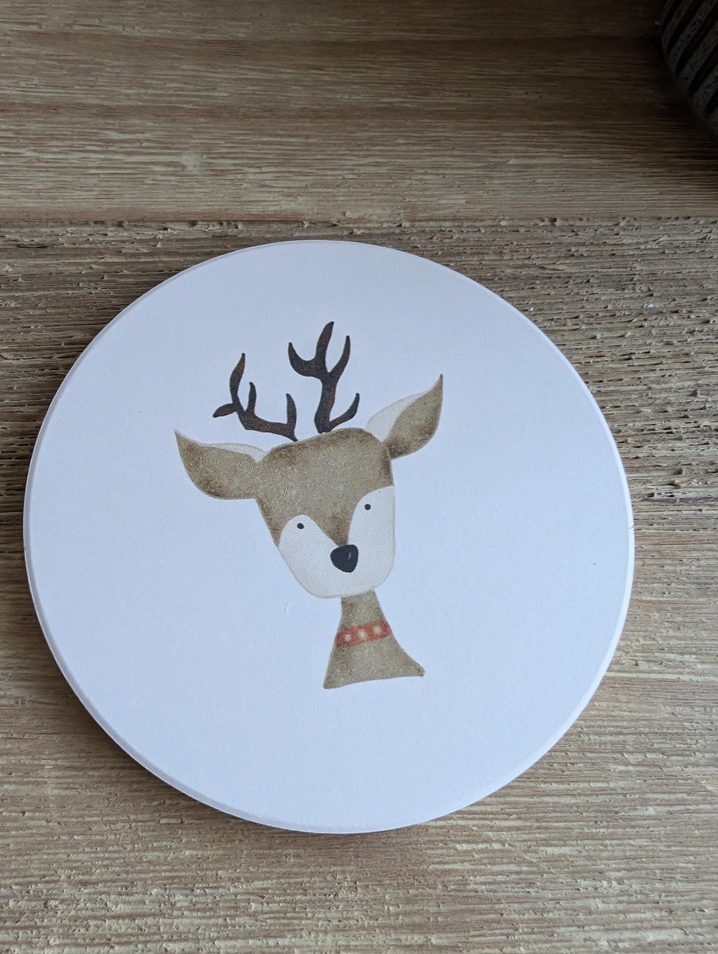 Coaster | Holiday Collection | Ceramic | Round | 4.25"