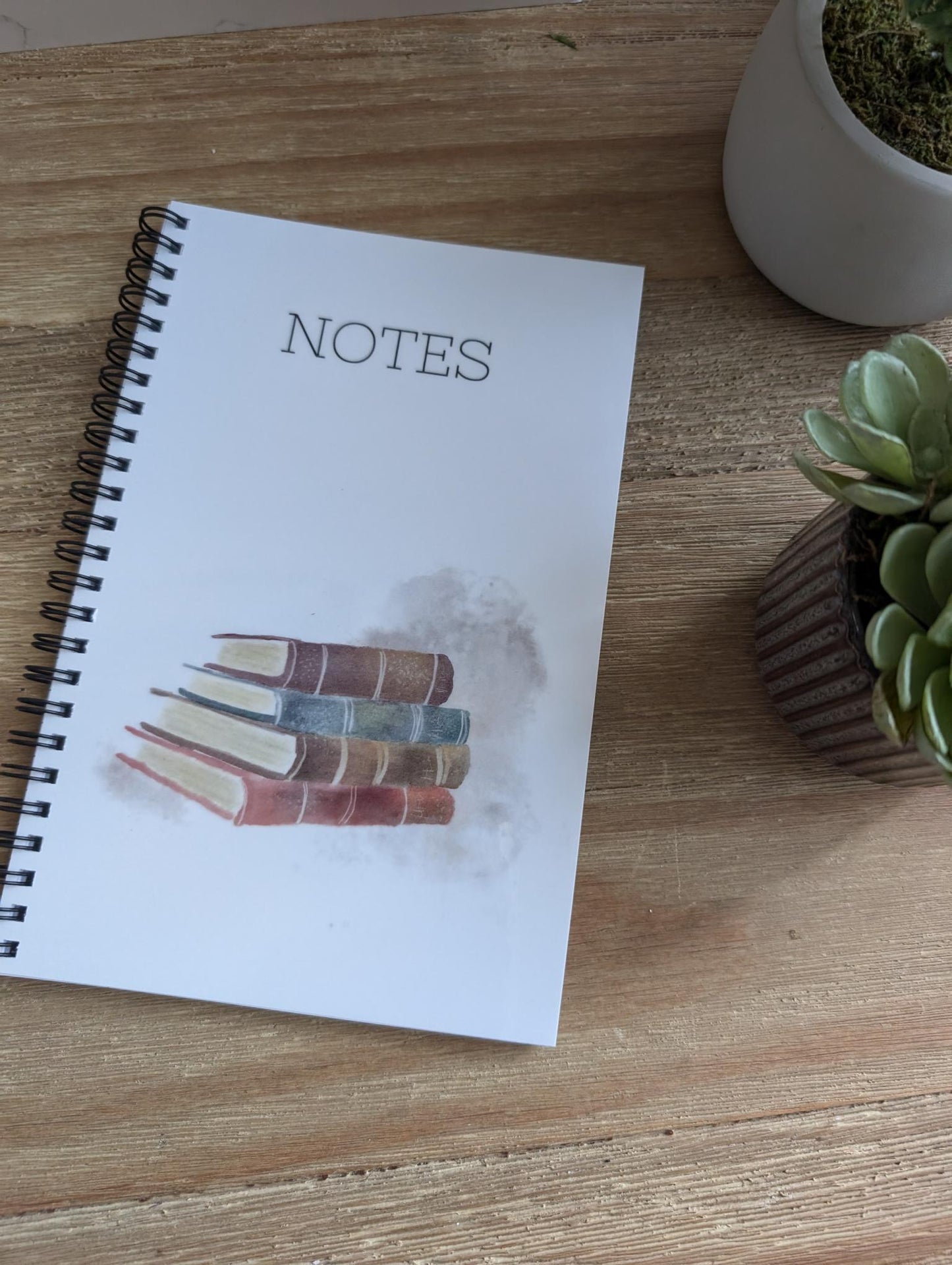 Notebooks | Lined Paper | Watercolor | 5.5 x 8.5