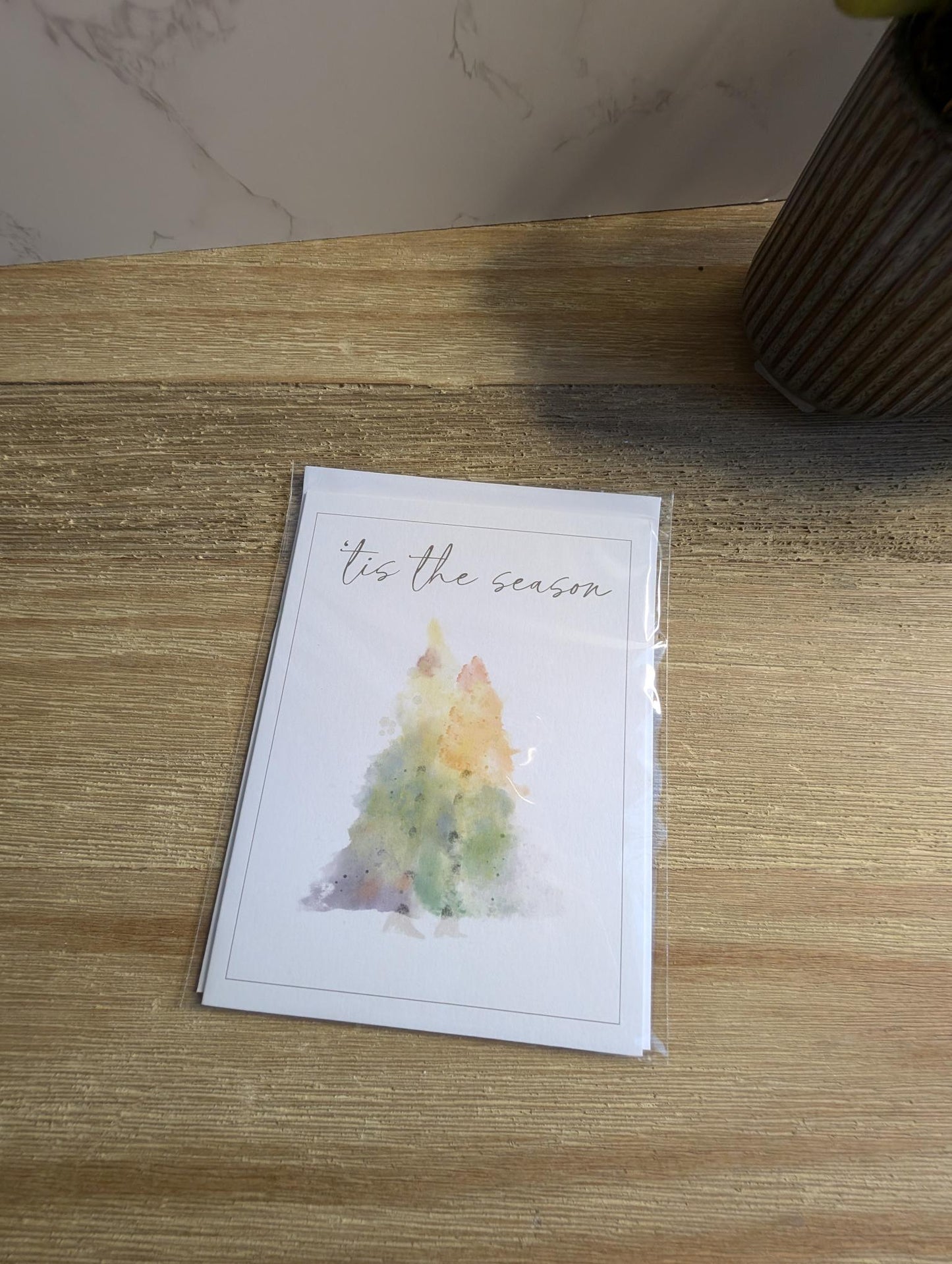 Notecard | Holiday Collection | 9 designs | Watercolor