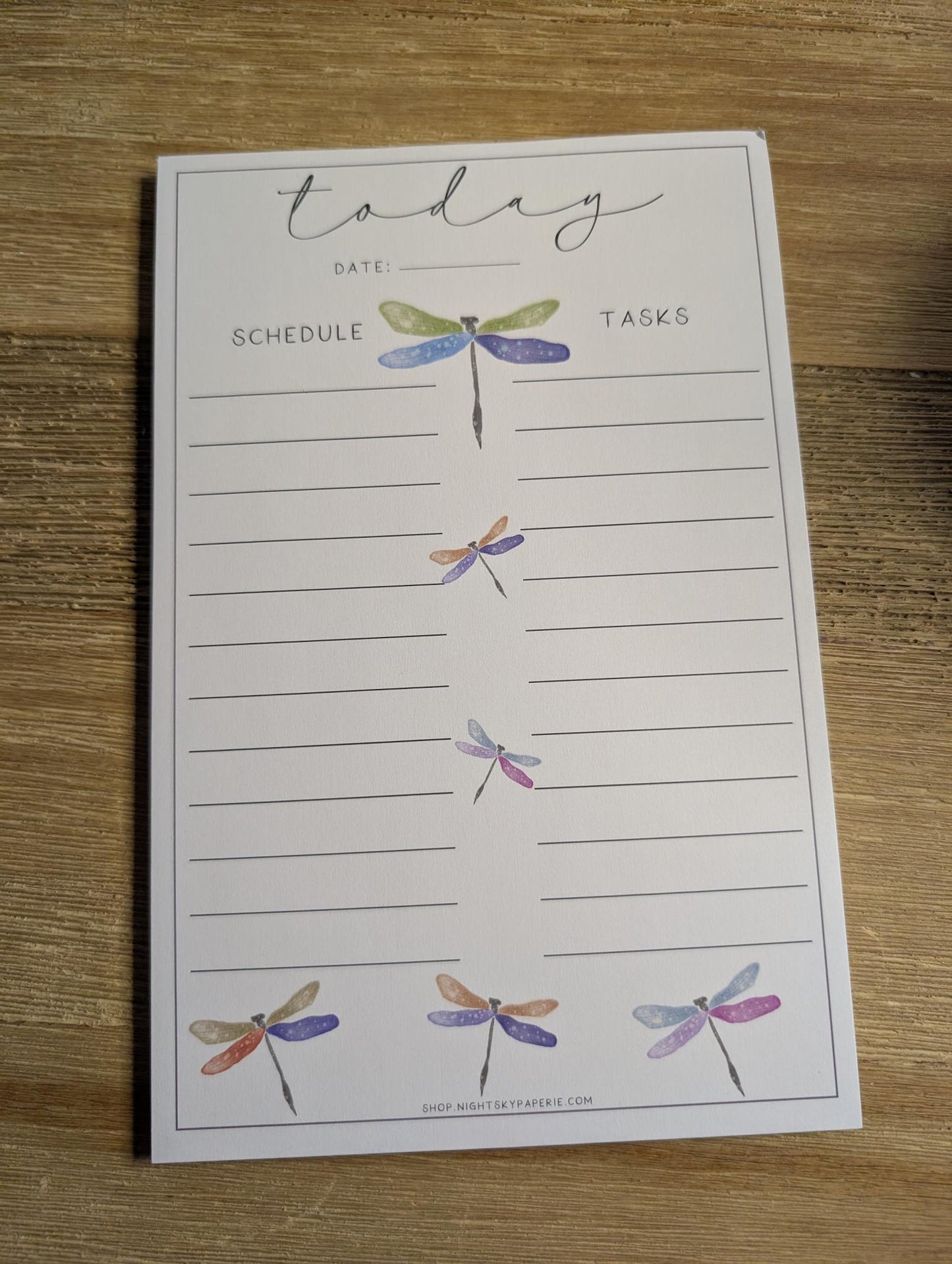 Notepad | 5.5x8.5 (large) | Daily Tasks | Gift | Specialty