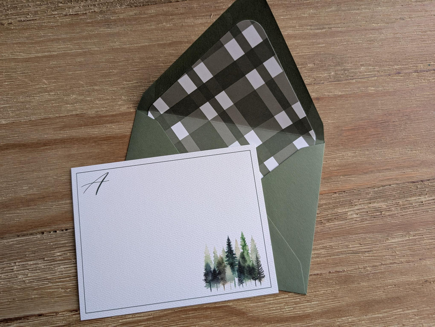 Monogram Card Collection | Lined Envelope | Discontinued