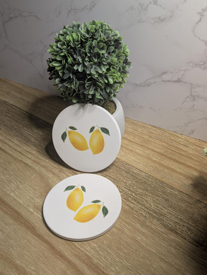Coaster | Ceramic | Round | 2ct. | Watercolor