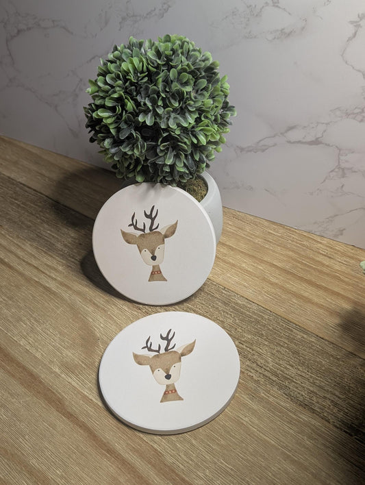 Coaster | Holiday Collection | Round | Ceramic