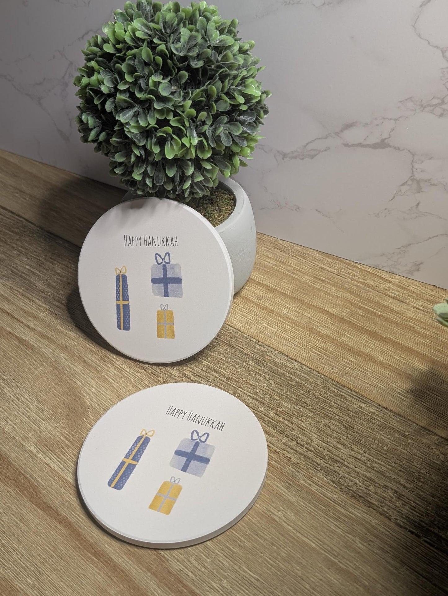 Coaster | Holiday Collection | Round | Ceramic