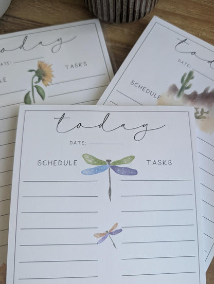 Notepad | Daily Tasks | 5.5x8.5