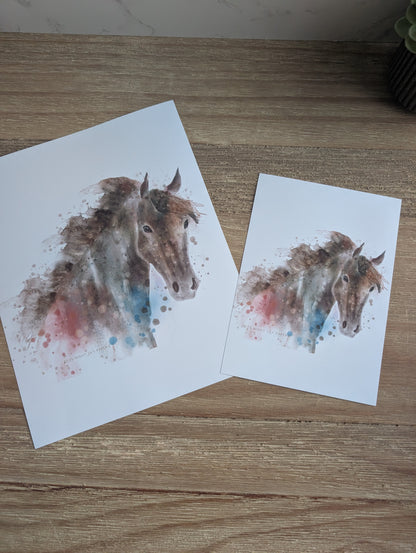 Framed Art | Limited Edition | 8x10 in  | Watercolor Design