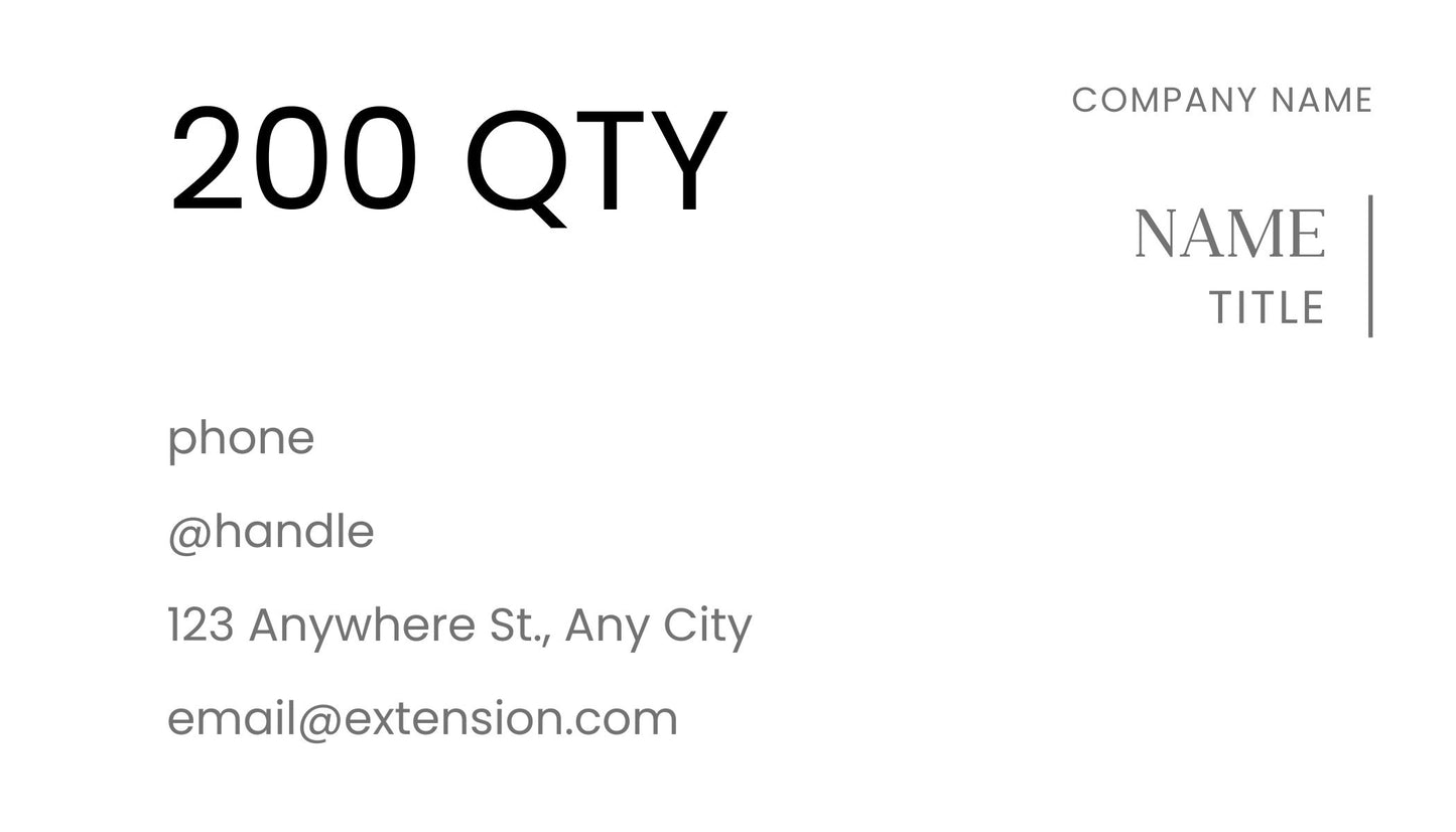 Business Cards