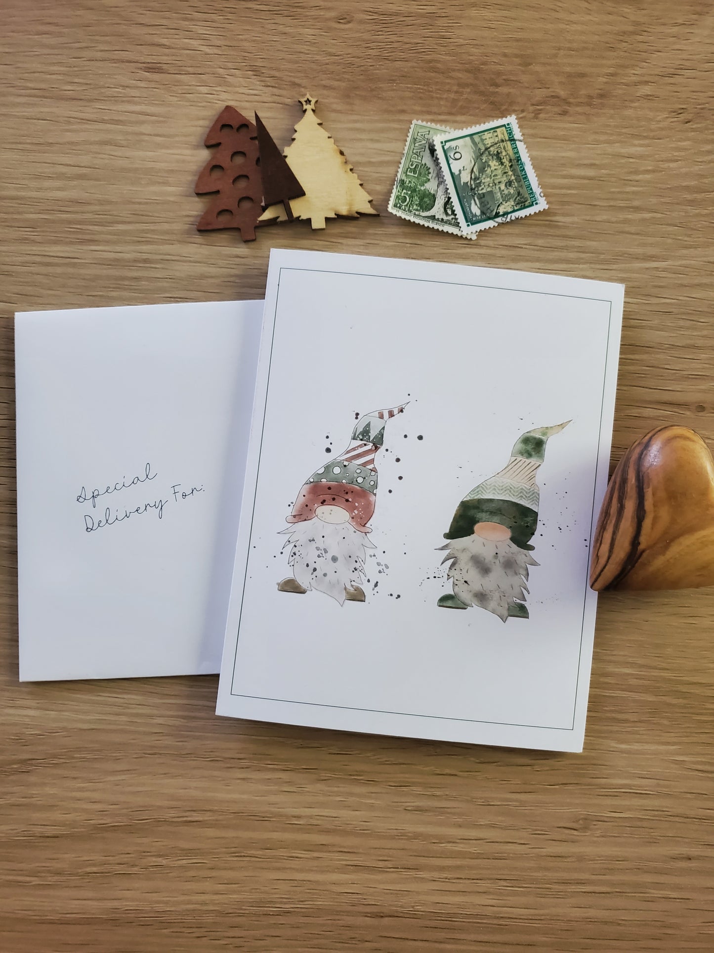 Notecard | Holiday Collection | 9 designs | Watercolor