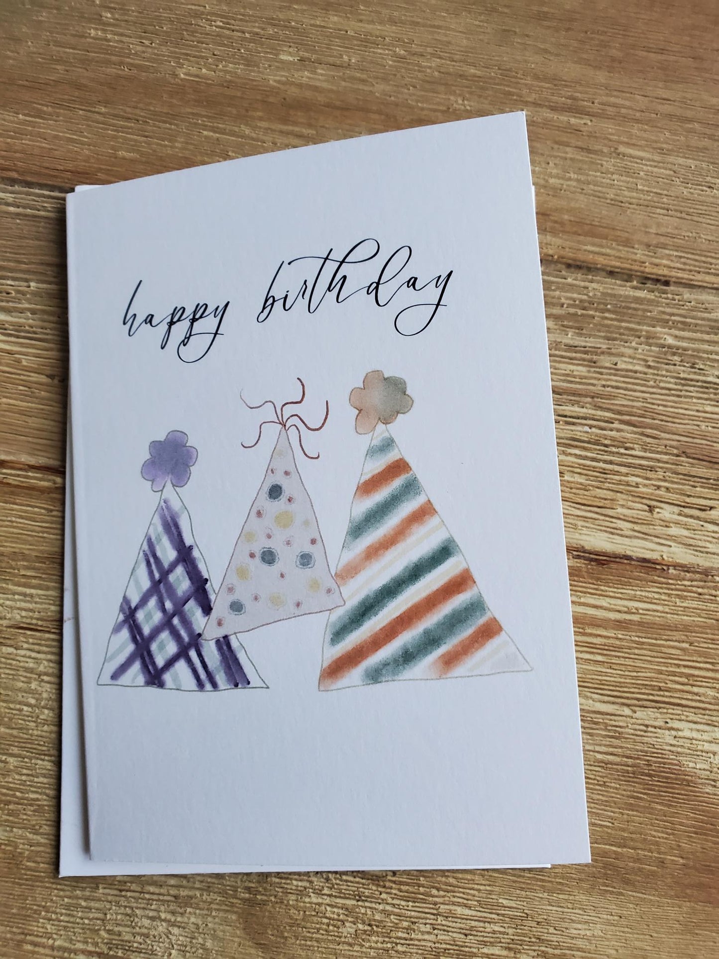 Notecard | Birthday | 3.5x5 in | Blank | Watercolor