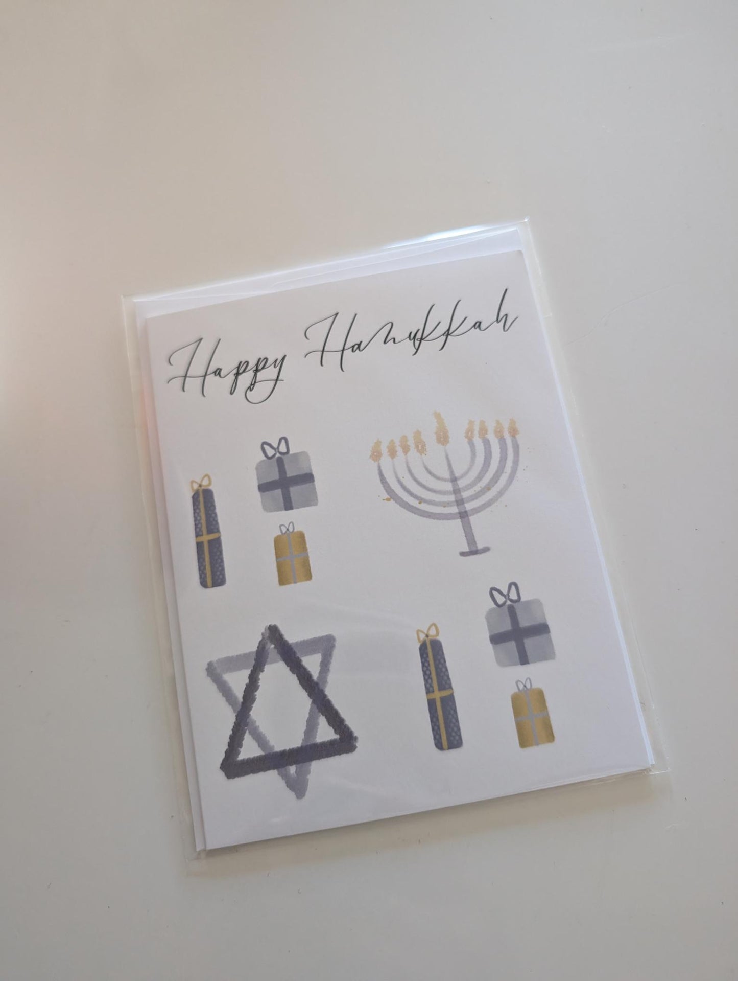 Notecard |  Holiday | Hanukkah Collection | Watercolor