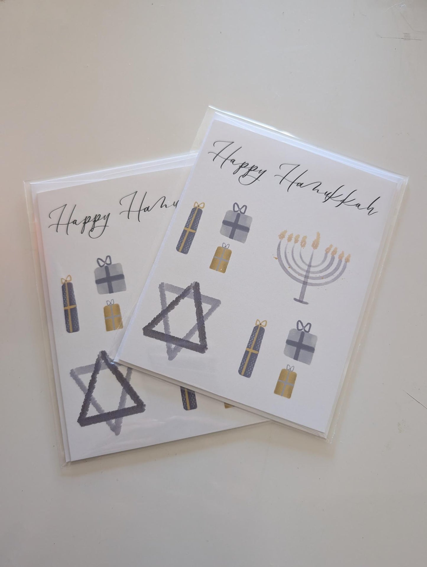 Notecard |  Holiday | Hanukkah Collection | Watercolor