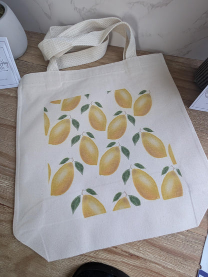 Canvas Tote Bag | 13.5" square