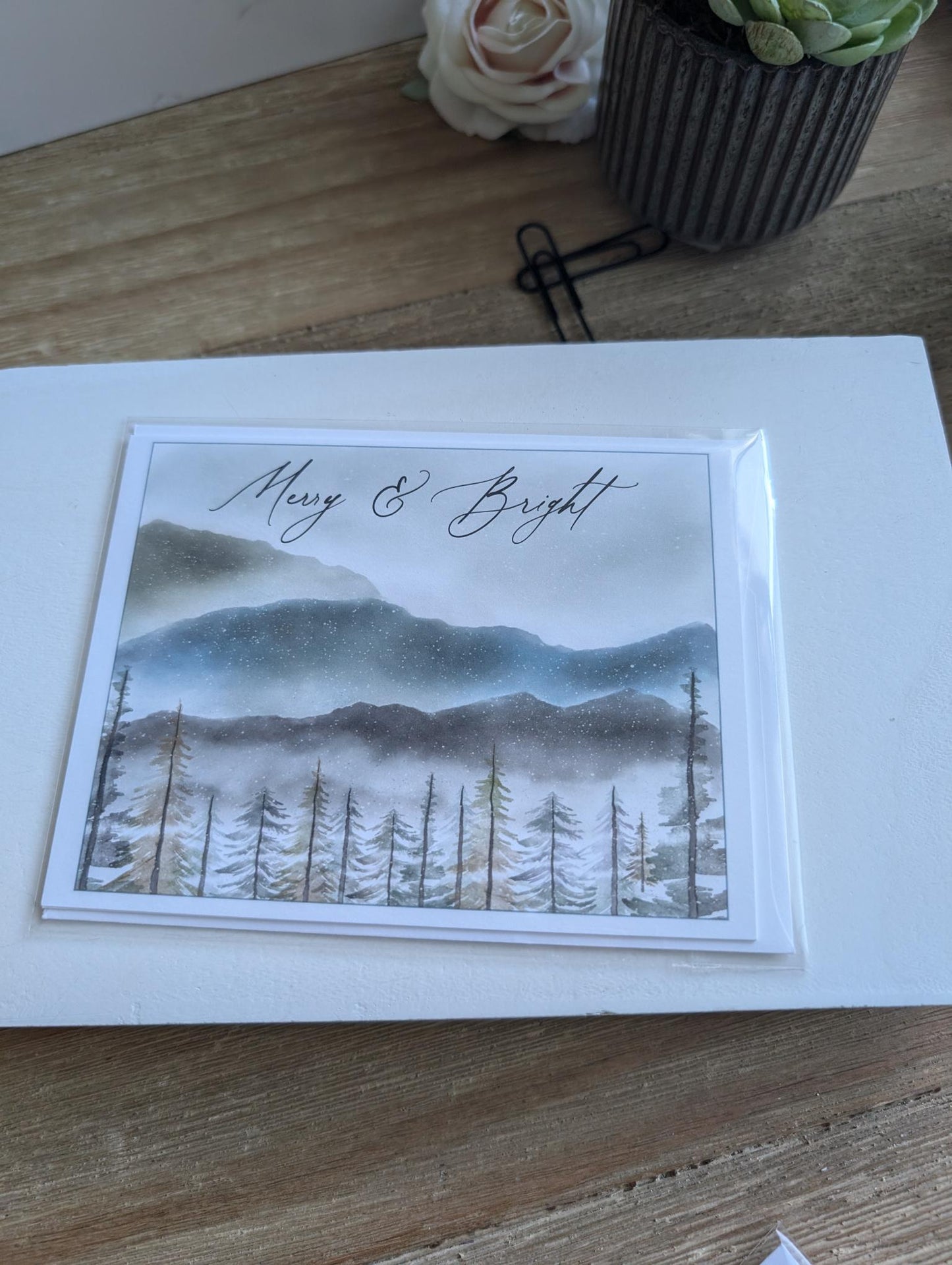 Notecard | Holiday Collection | 9 designs | Watercolor