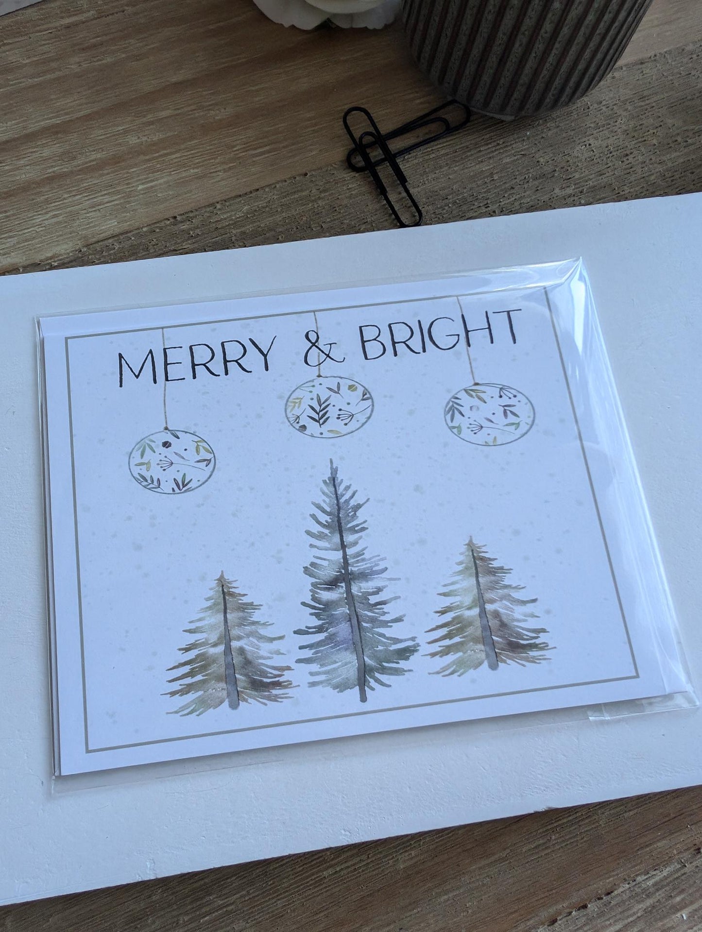 Notecard | Holiday Collection | 9 designs | Watercolor