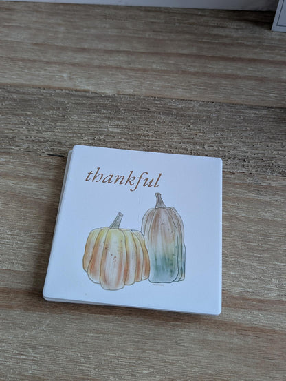 Coaster | Holiday | Ceramic | Square | 2ct. | Watercolor