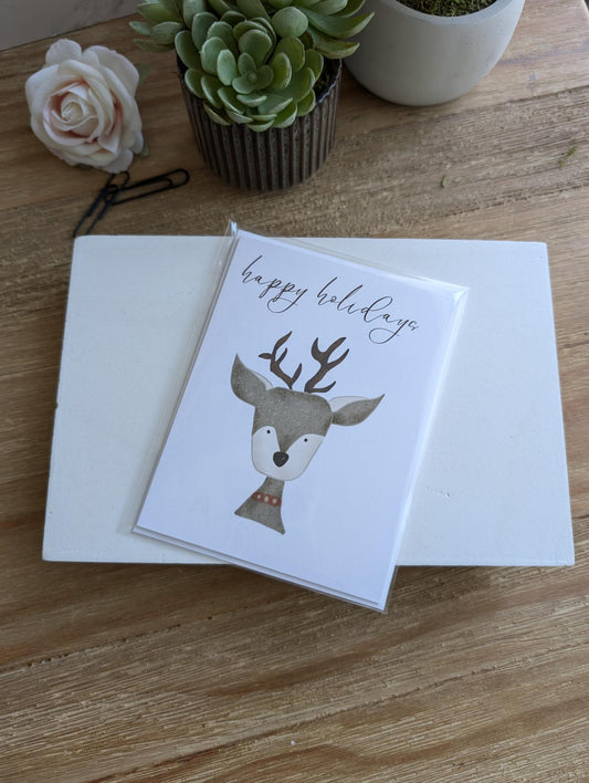 Notecard | Holiday Collection | 9 designs | Watercolor