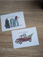 Framed Art | Holiday Collection | 8x10 in | 5x7 in | Watercolor Design