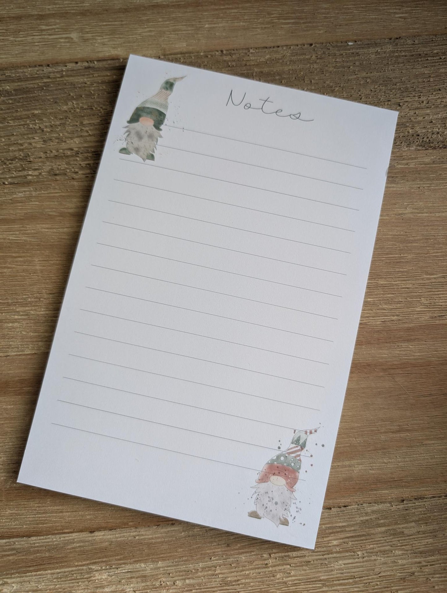 Notepad | 5.5x8.5 (large) | Watercolor