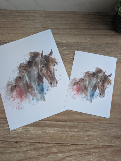 Framed Art | Limited Edition | 8x10 in  | Watercolor Design