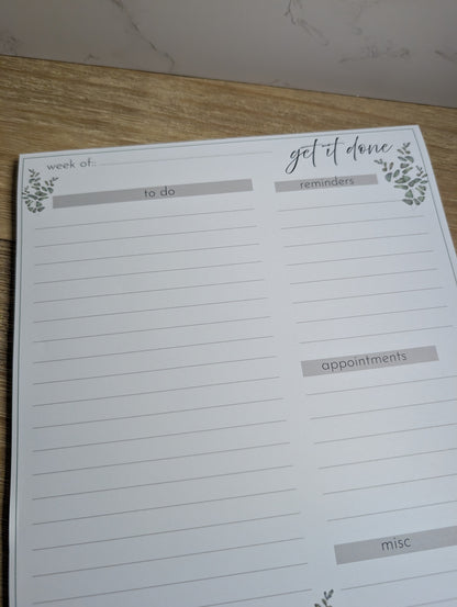 Notepad | Large | 5.5x8.5