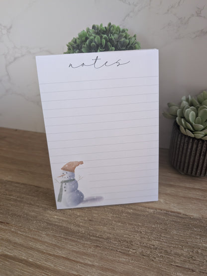 Notepad | Holiday Collection | Large | 5.5 X 8.5