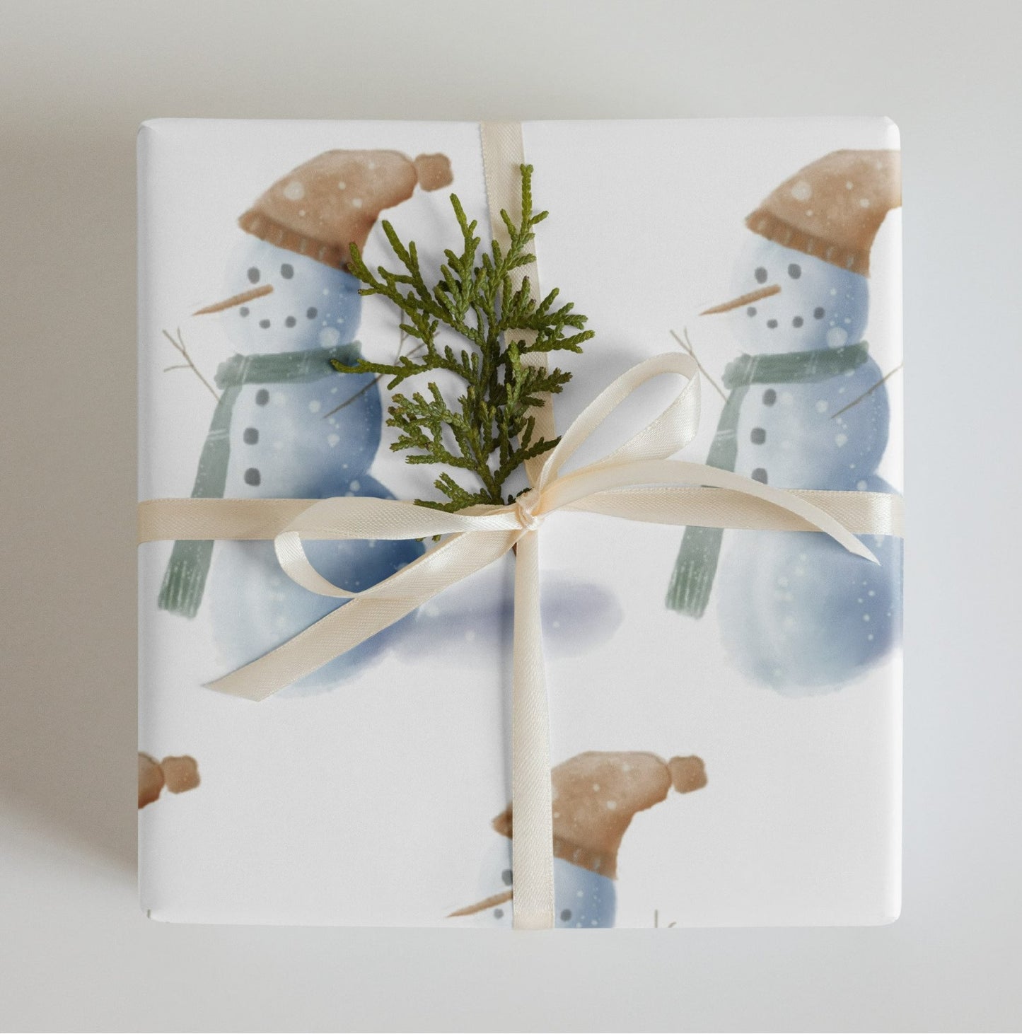 Wrapping Paper Set | Holiday | Watercolor | 3 sheets